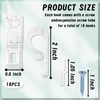 18 Sets Roller Shade Clear Safety Chain and Cord Guide