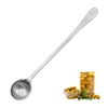 Olive Spoon with Drain Hole,Stainless Steel Pickle Spoon Slotted Spoon