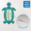 reer Turtle Baby Bath Thermometer Child Safe Bath Thermometer Green