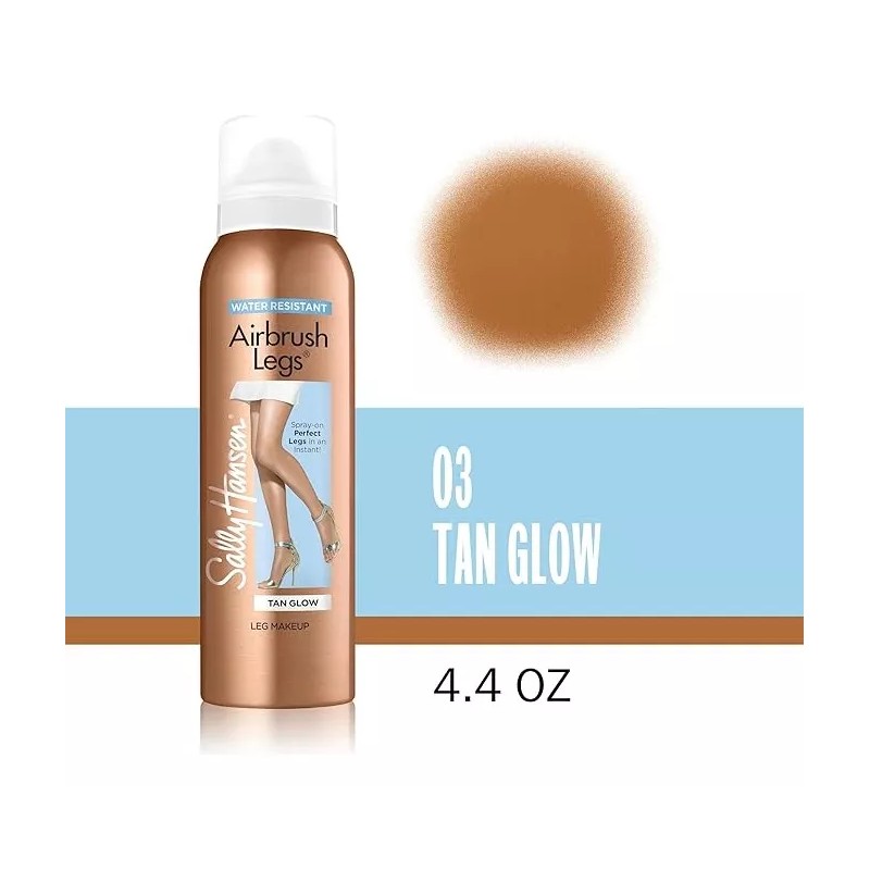 Sally Hansen Airbrush Legs Leg Makeup, Tan Glow 4.40 Oz
