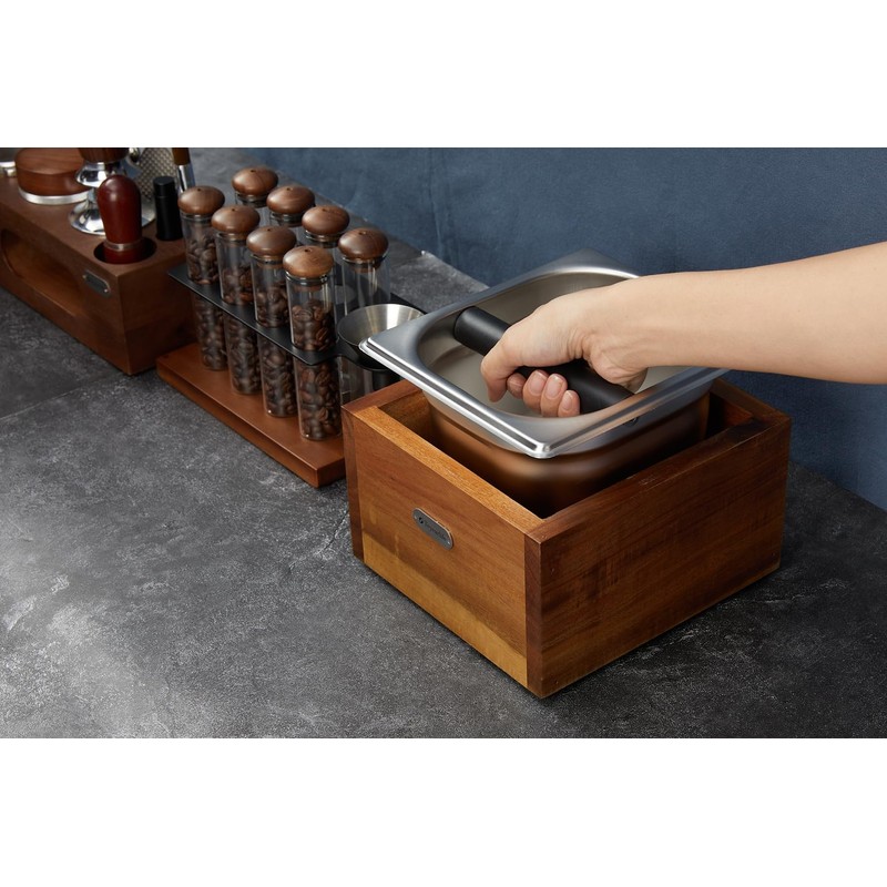 Teyearlife coffee knock box replacement for breville knockbox Sturdy solid