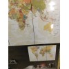 MM 3PCS World Map Home Wall Decor Art Canvas Room