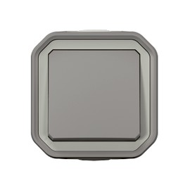 Legrand - Plexo 10A waterproof two-way or two-way switch delivered complete for mounting in grey