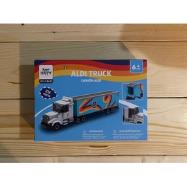 Bee Happy ALDI Truck Bee Happy Exclusive Building Block Set (Limited Edition; 212 Pieces)