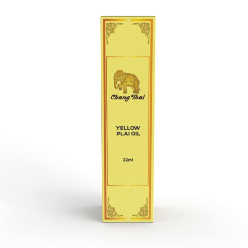 Chang Thai Herbal Yellow Plai Balm Massage Muscle Joint Oil