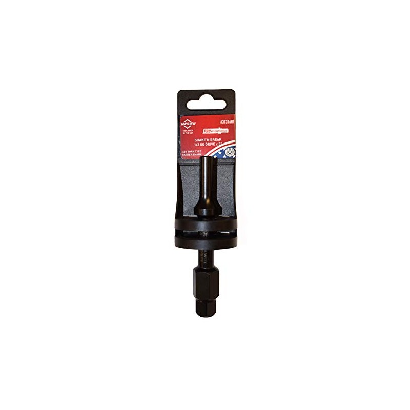Mayhew Tools 37316HT Pneumatic Bolt Breaker, 1/2" Hang Tag, Black