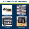 Akro-Mils 16-Drawer Plastic Drawer Storage Cabinet for Garage Organization, Beads,