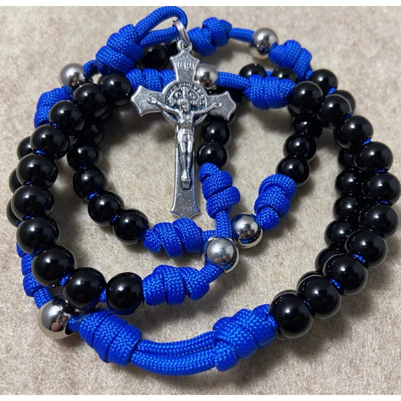 Catholic Rosary, Strong, Durable Paracord Rosary- Handmade