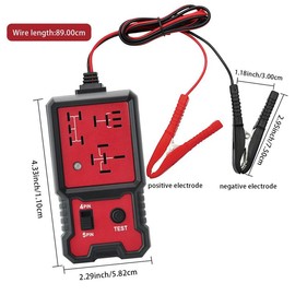 Car¬†Relay Tester Tool for Summer, 12V/24V Car Relay Tester, Automotive Relay Tester Tool 2024, Diagnostic,¬†Durable Test and Measurement Tools, Vehicle¬†Accessories,¬†Truck Accessories