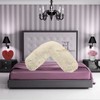 Fleece Pillowcase V Shaped Cover Only Teddy Cuddles Fleece Super