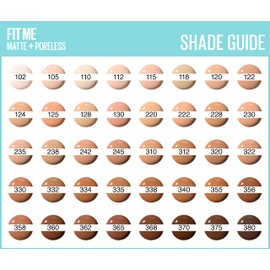Maybelline Fit Me Foundation, Matte & Poreless, Full Coverage Blendable Normal to Oily Skin, 360 Mocha 30ml