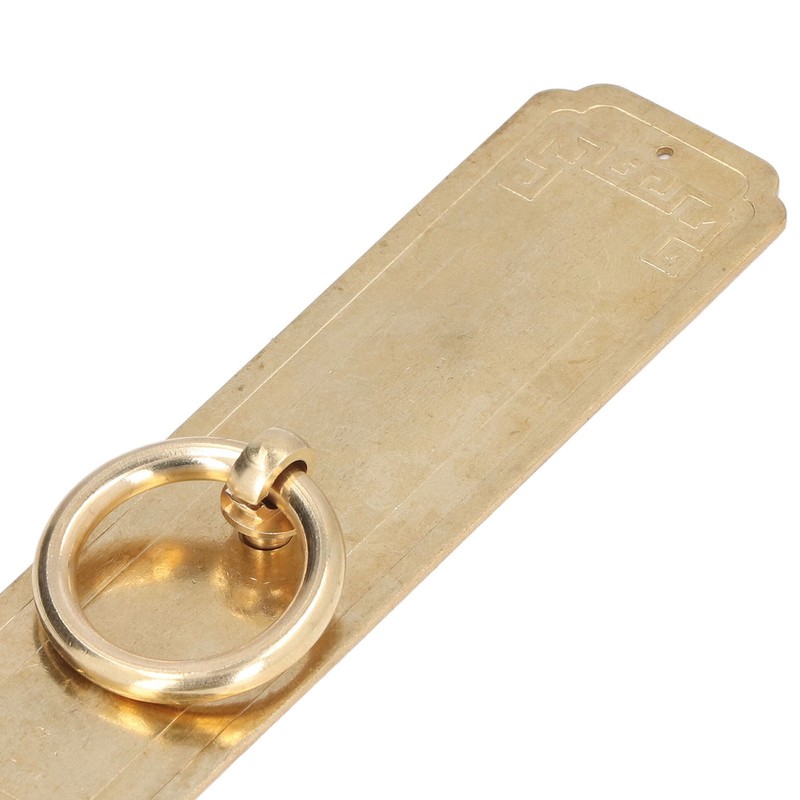 Cabinet Door Handle Chinese Furniture Antique Pattern Pure Copper Cabinet