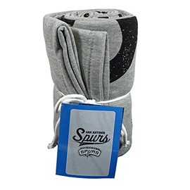 Northwest San Antonio Spurs Distressed Look 54x84 inch Sweatshirt Material Throw Blanket