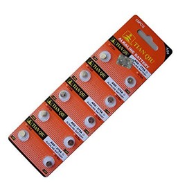 TIANQIU 50PCS Ag0 Lr521 379 Sr521Sw Alkaline Battery