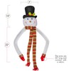 Ornativity Snowman Christmas Tree Hugger - Xmas Holiday Tree Top