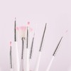 Nail Brushes for Nail Art Brushes,Acrylic Nail Brush,7pcs French Tip