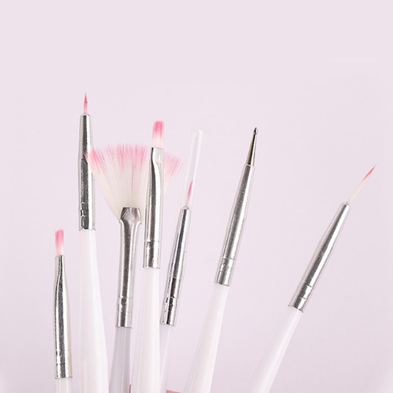 Nail Brushes for Nail Art Brushes,Acrylic Nail Brush,7pcs French Tip