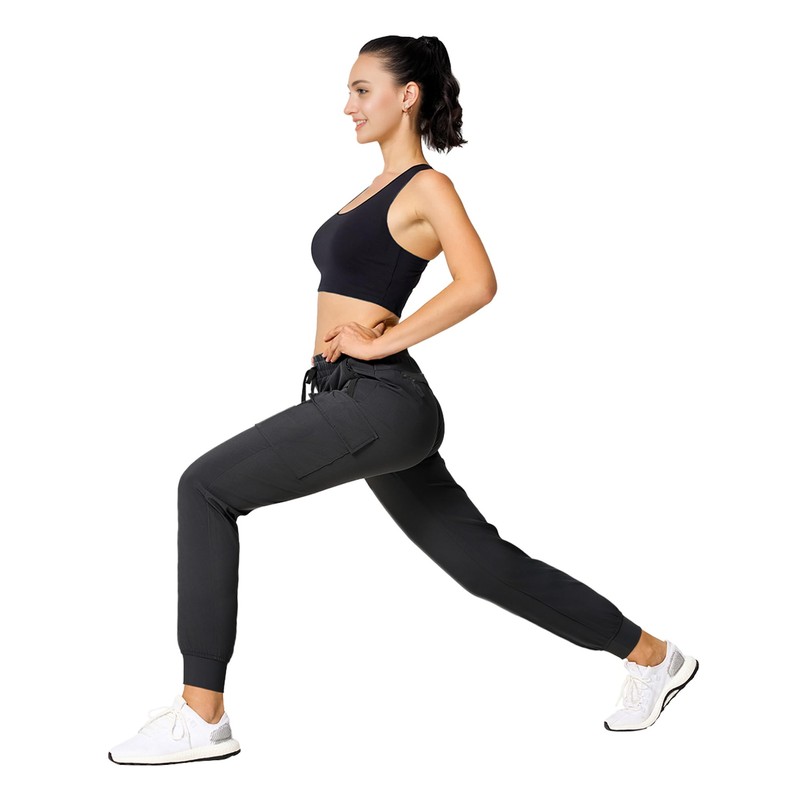 Buauty Womens Hiking Pants Pocketed Cargo Joggers Lightweight Quick Dry