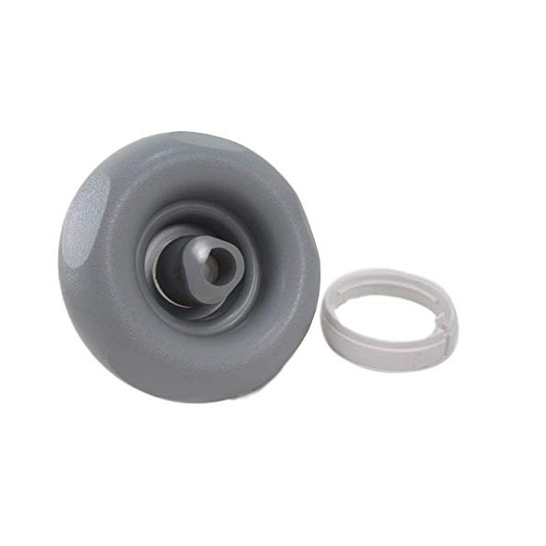 Nordic Hot Tub Retrofit 5 1/4" Jet Assembly Gray Large