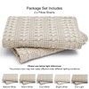 PHF Waffle Weave Euro Sham Cover 26" x 26" Throw