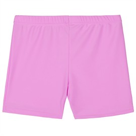 TFJH E pantalones cortos de natación para niñas UV 50+ Protección solar contra el sol traje de baño 3-12 años