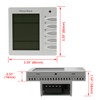 Heschen HS-D702 230VAC 10A LCD Thermostat with Digital Weekly Programming