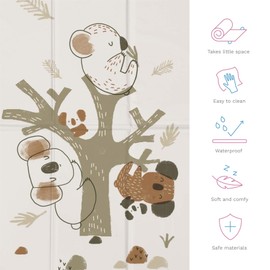 Foldable Baby Travel Changing Mat Soft Waterproof Portable Koala