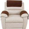 3 Pcs/Set Recliner Covers Armrest Covers for Recliner Chair with