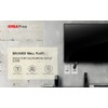 iMBAPrice 1-Gang Brushed Wall Plate - Decora Style Cable Pass