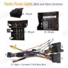 16pin Car Radio Stereo Power Wiring Harness Cable w/Can Bus