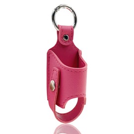 LeoTube Holder Travel Case for Asthma Inhaler, Compact Case for Handy Inhaler for Adults and Kids (Case Only) (Rose Red)