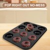 CertBuy 4PCS Nonstick Donut Pan