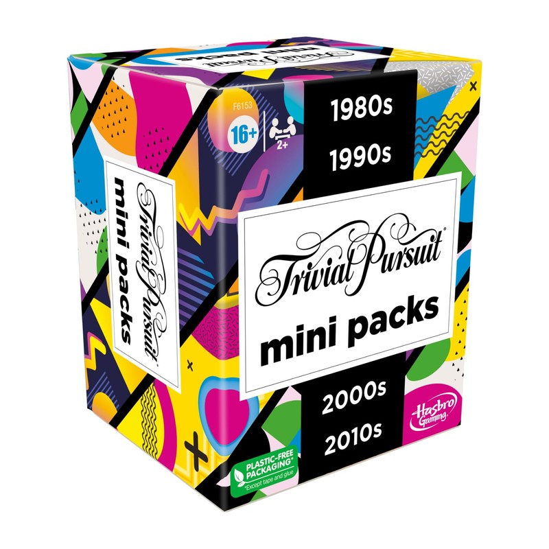 GAMES (EXCL. MONOPOLY) Trivial Pursuit Mini Packs Multipack, Fun Trivia