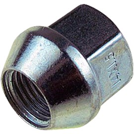 Dorman 611-257 Wheel Nut M14-1.50 Bulge - 21mm Hex, 24mm Length Compatible with Select Chrysler / Dodge Models, 10 Pack