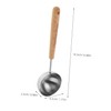 STOBAZA Coffee Measuring Spoon with Handle Accurate Scoop for Coffee