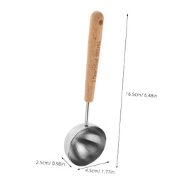 STOBAZA Coffee Measuring Spoon with Handle Accurate Scoop for Coffee Beans Protein Powder and More Stylish and Functional Kitchen Accessory