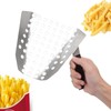 Aluminum Popcorn Scoop with Perforated Design, Labor Saving and Ergonomic