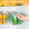 YIHONG YIHONG 6 Pack Clear Pantry Organizer Bins, Plastic Containers