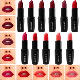 Kit Set 11 Labiales Bissu Humectante Tonos Rojos                                                                                                      