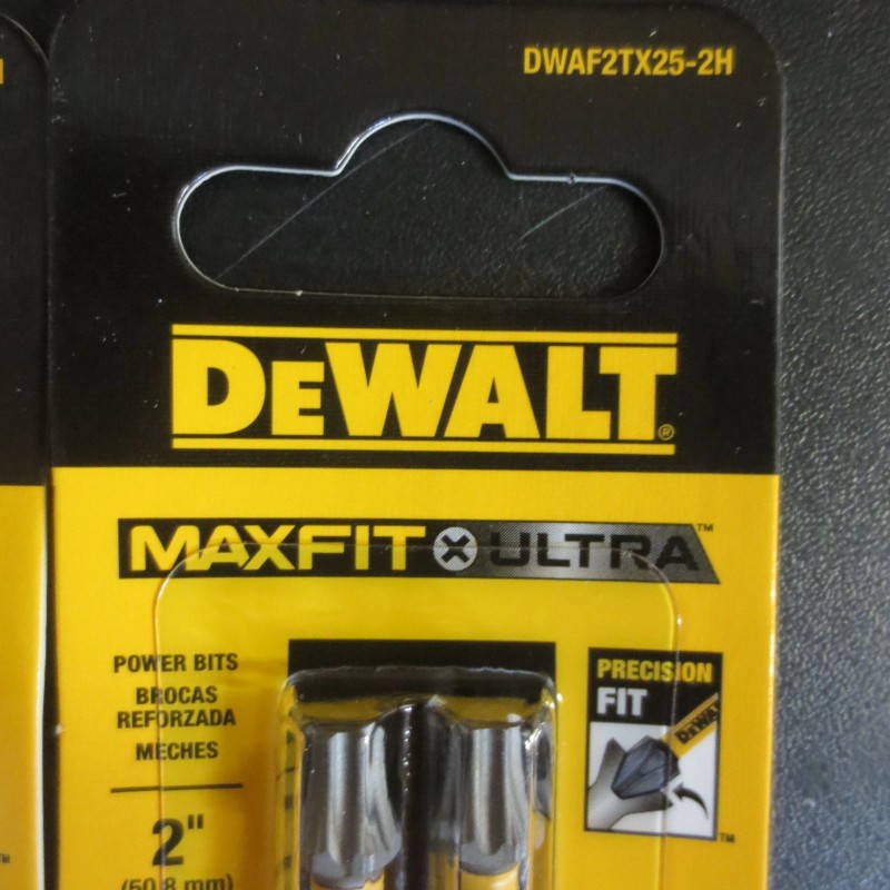 DEWALT MAXFIT ULTRA PRECISION FIT POWER BITS SET