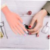 BIUDECO Flexible Manicure Practice Hand Model Realistic Nail Art Training