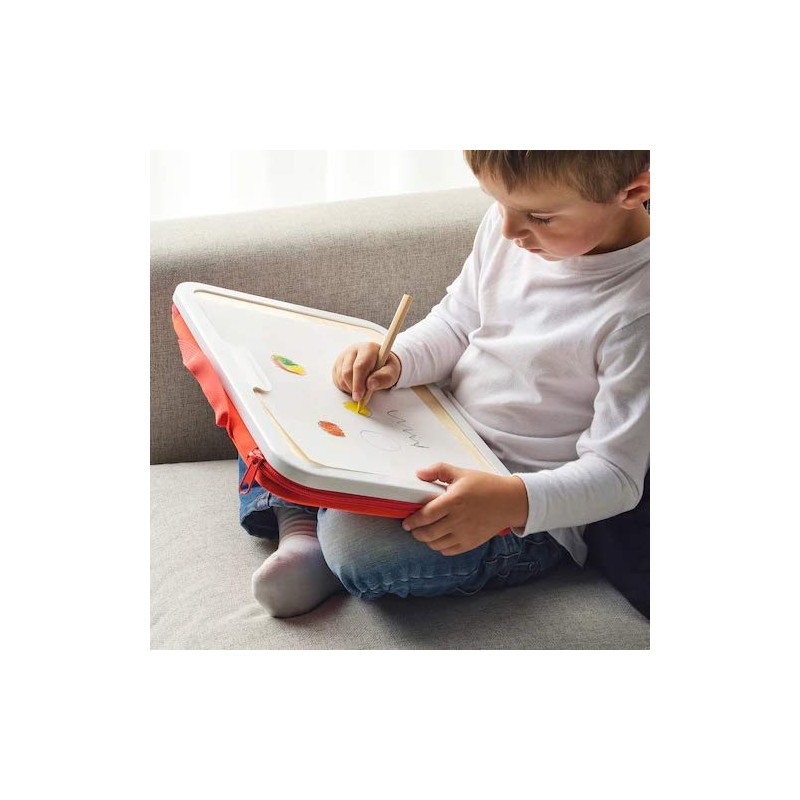 MÅLA Portable Drawing case, red35x27 cm