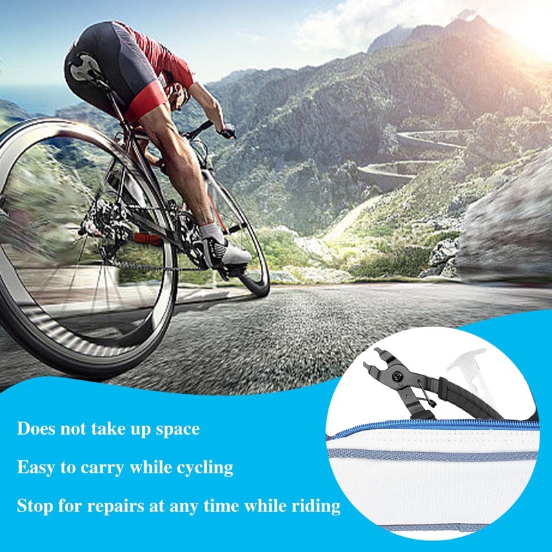 Chain link tool, bicycle chain gauge, chain pliers, bicycle link