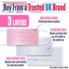 Harley Street Care Disposable Pink Face Masks Protective 3 Ply