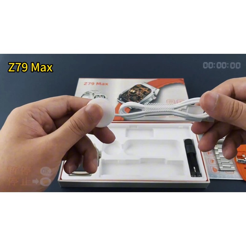 Smart Watch Waterproof Bluetooth Call Fitness Tracker Compass With 2