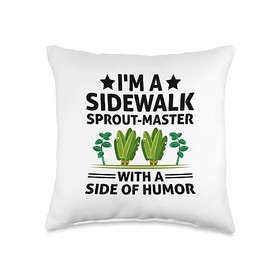 Urban Gardening Gardener Urban Gardener Garden Work Garden Throw Pillow