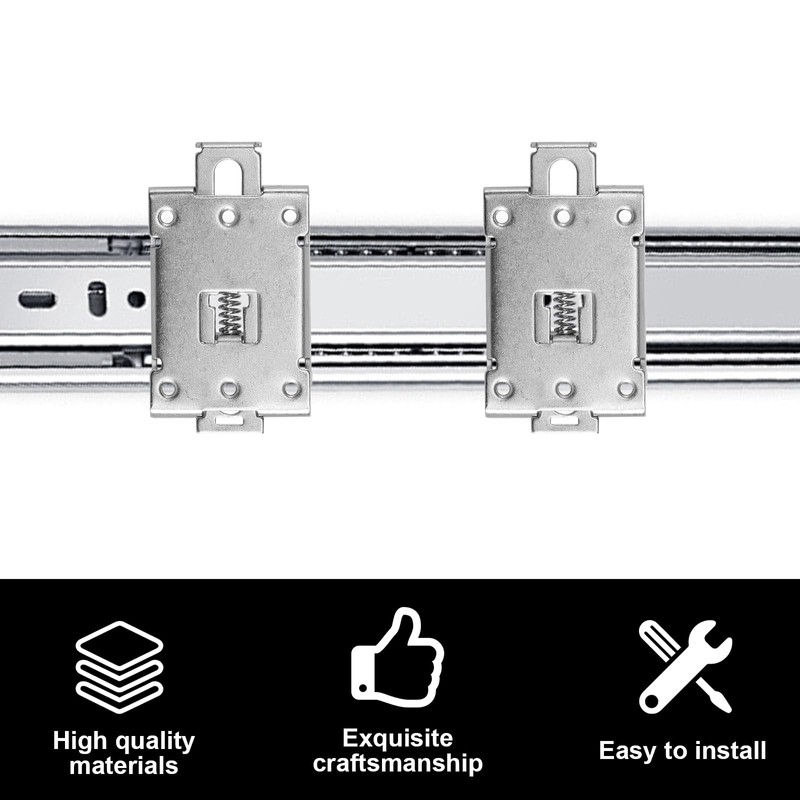 4pcs Solid State Relay Fixed Clamp for 35mm DIN Rail