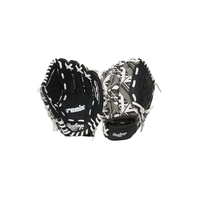 'Rawlings Remix T-Ball & Youth Baseball/Softball Glove Sizes 9'' -