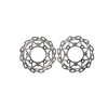 WOOSTAR 188mm Disc Brake Plate 4-Bolt Mounting Replacement for 110cc