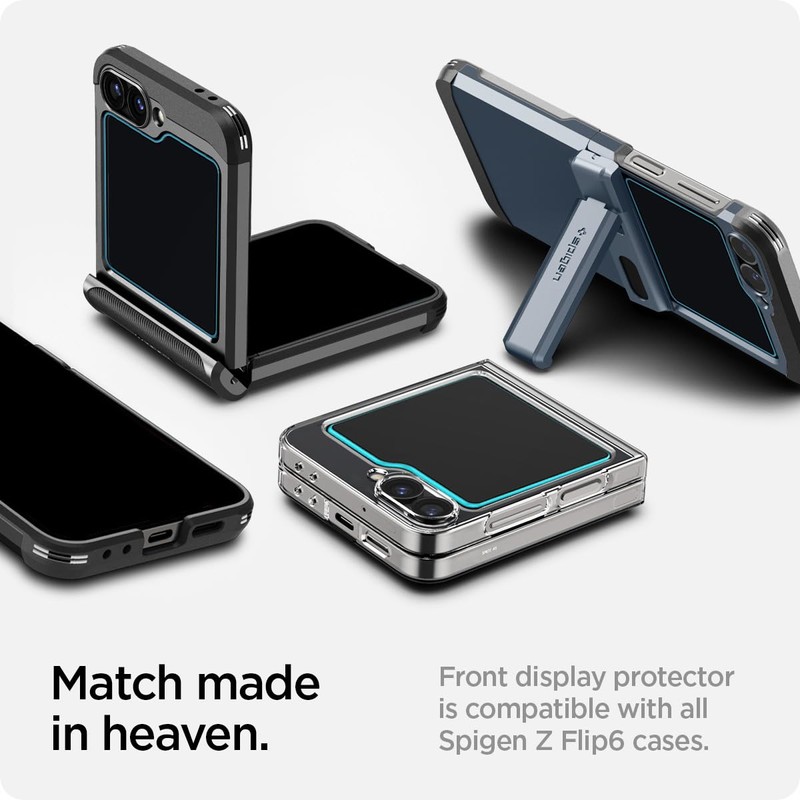 Spigen Tempered Glass Screen Protector [GlasTR EZ FIT] designed for